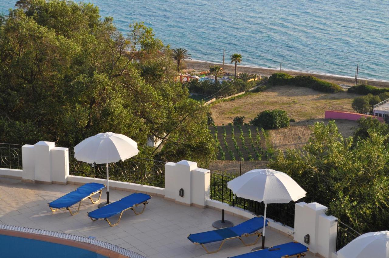 Apartments Maria With Amazing Pool - Agios Gordios Beach Exterior foto