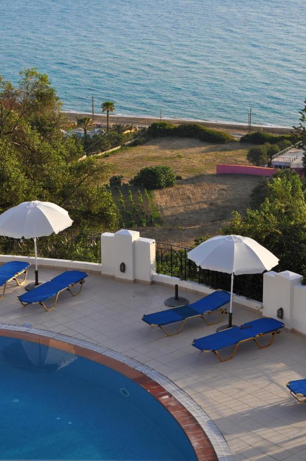 Apartments Maria With Amazing Pool - Agios Gordios Beach Exterior foto